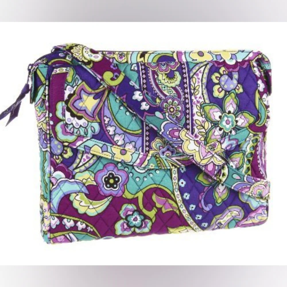 VERA BRADLEY Tablet Hipster Heather Print EUC